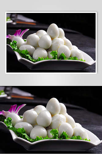 荤菜鹌鹊蛋食品图片