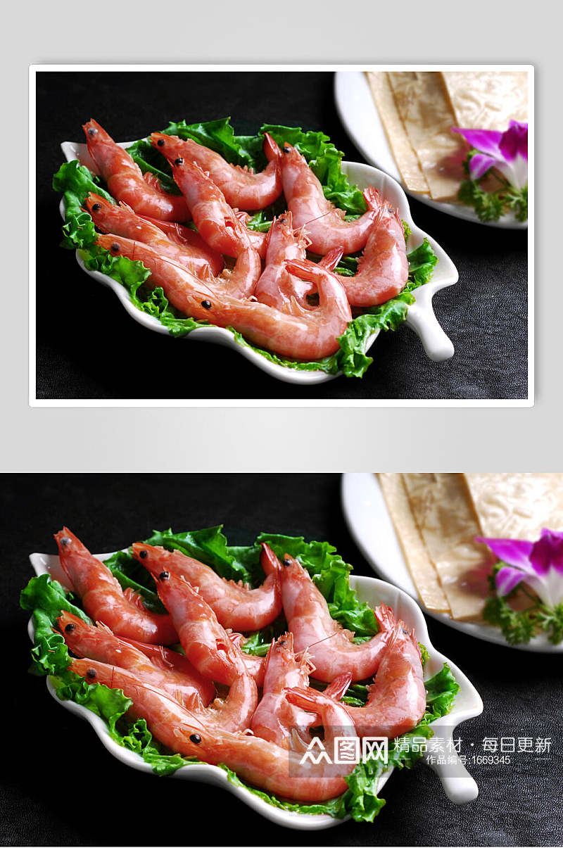 海鲜系列红虾摄影图片素材