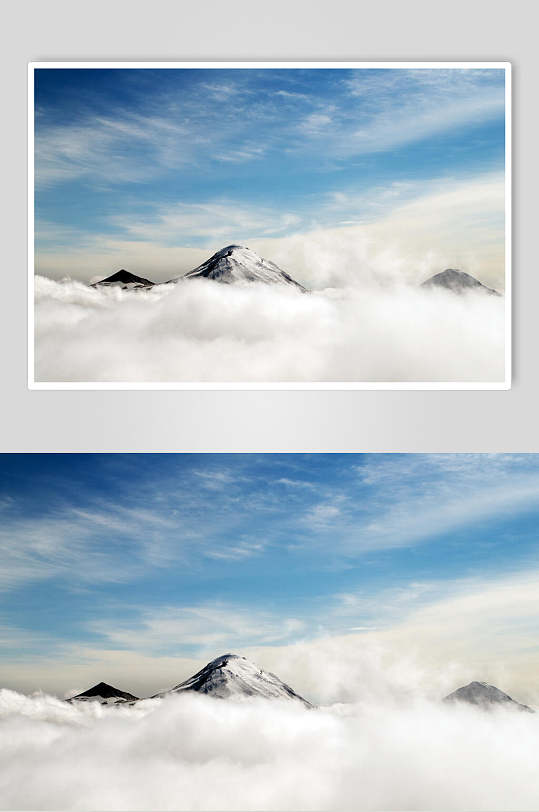 大气磅礴云层天空摄影图