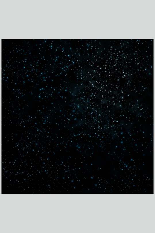 黑色高清星空繁星夜空图片