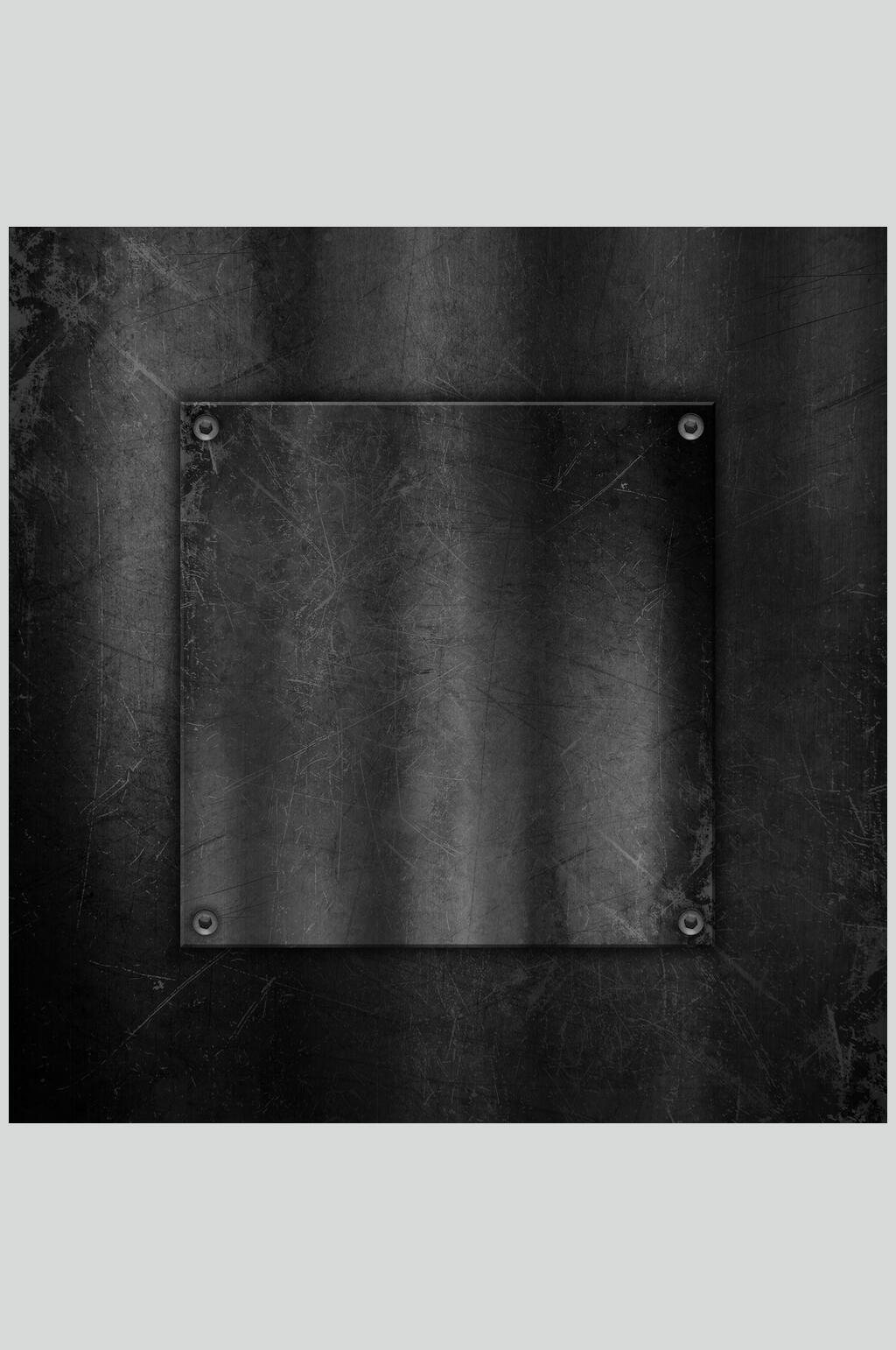 黑色金属铁板钢板背景图片