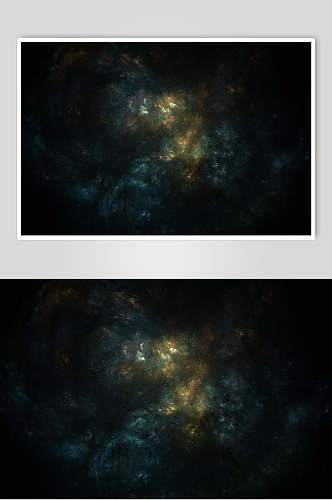 暗色系星空高清摄影图片