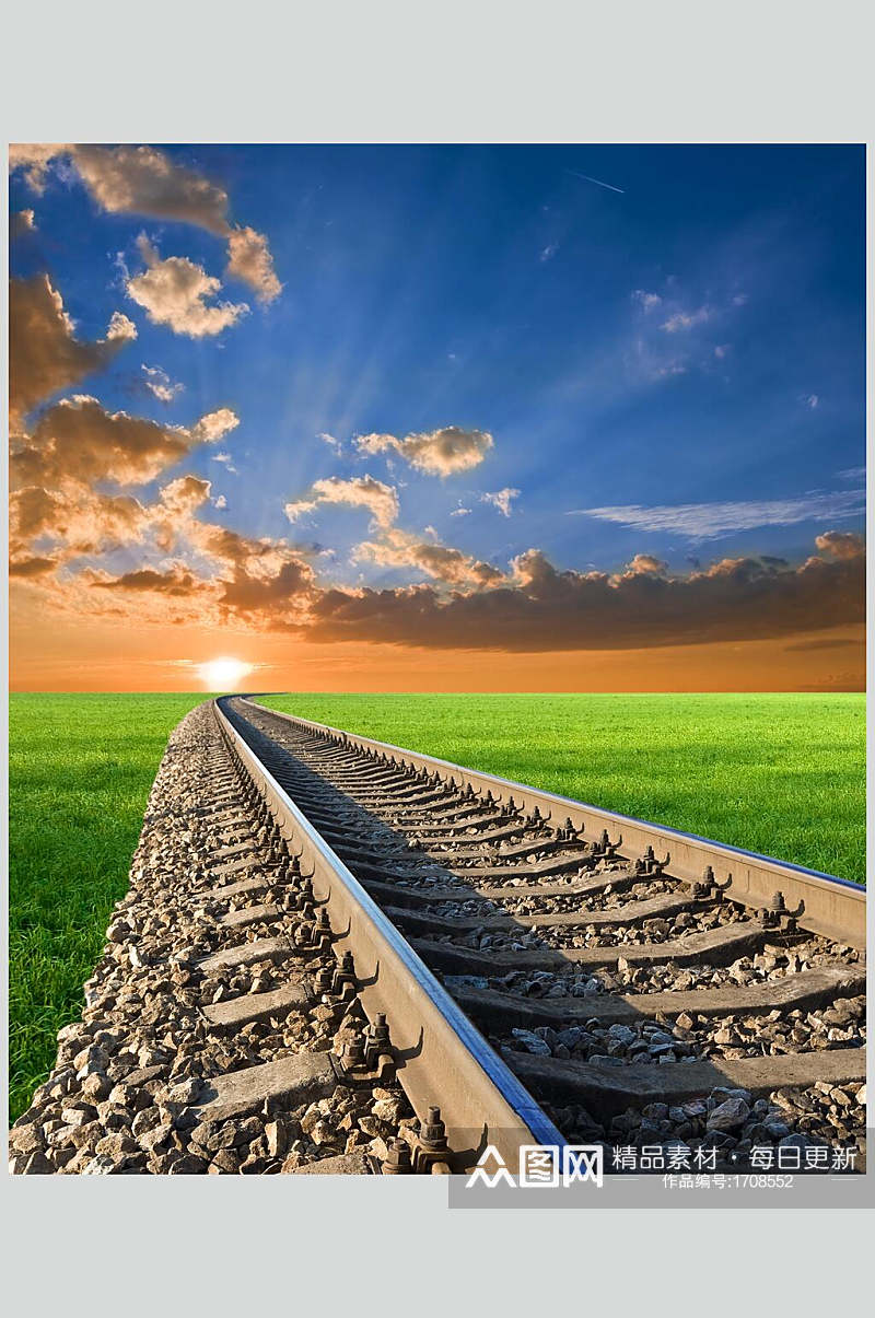 铁路风景图片素材