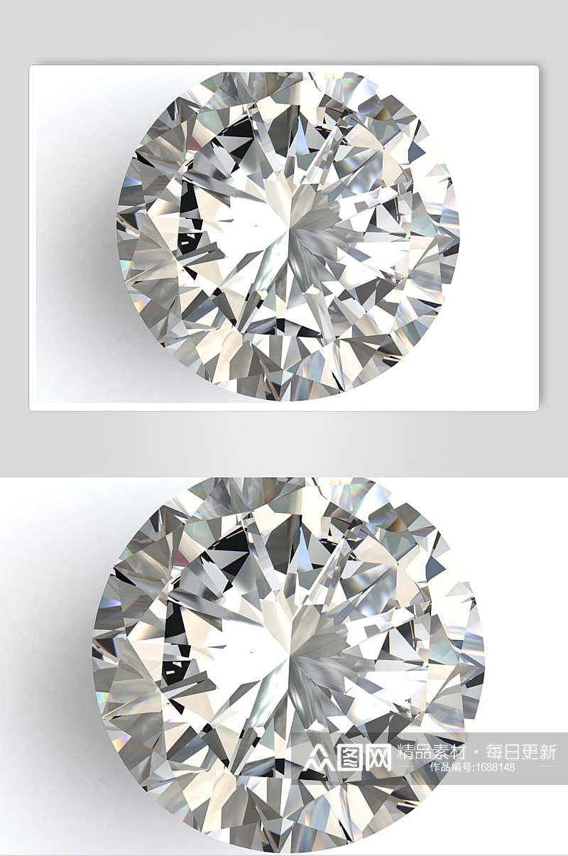 精致钻石钻戒饰品高清图片素材