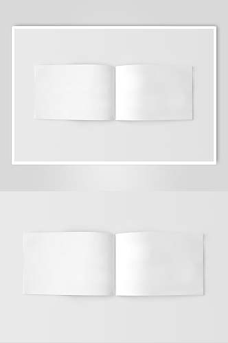 空白画册相册贴图样机