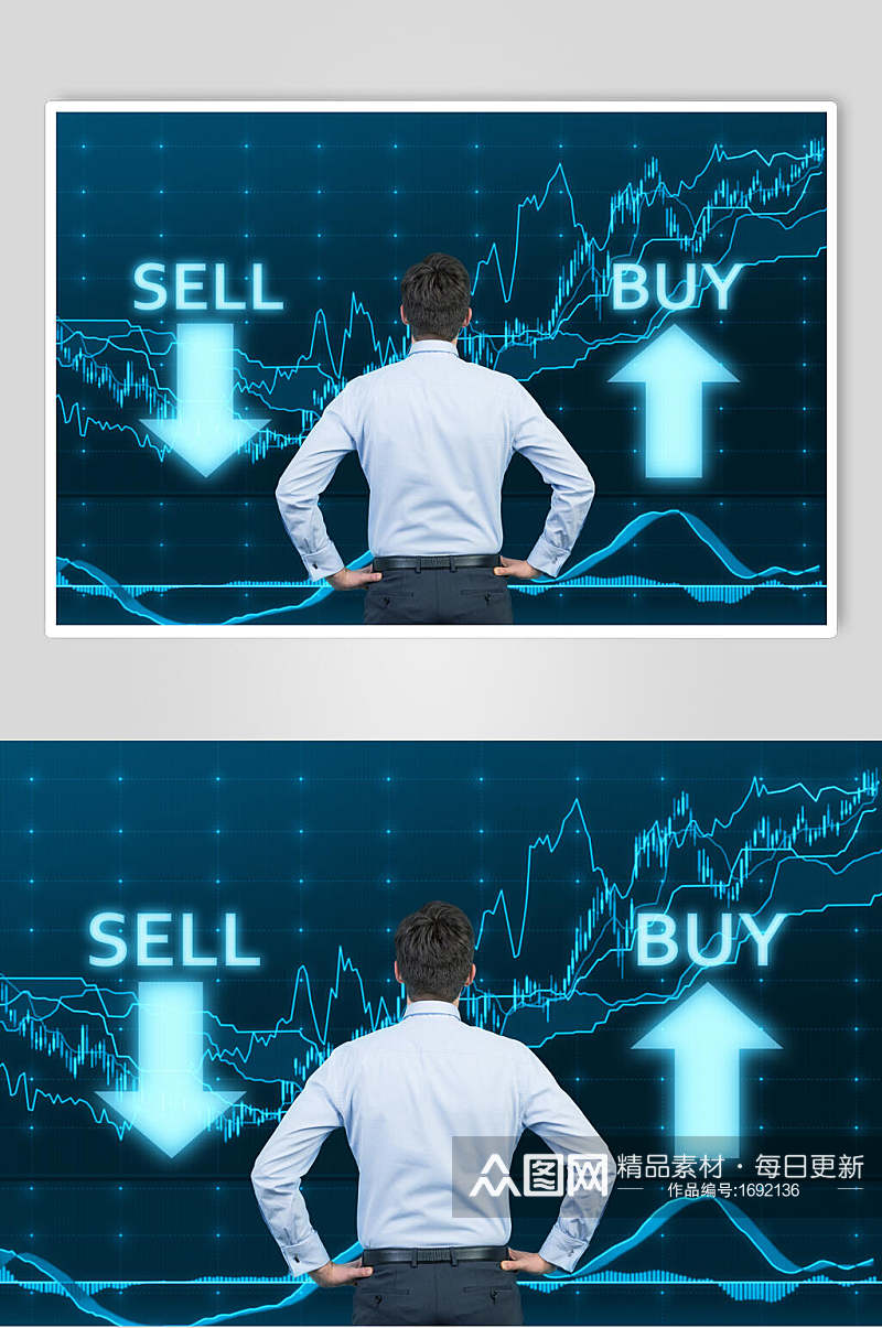 买卖股票期货走势图高清图片素材