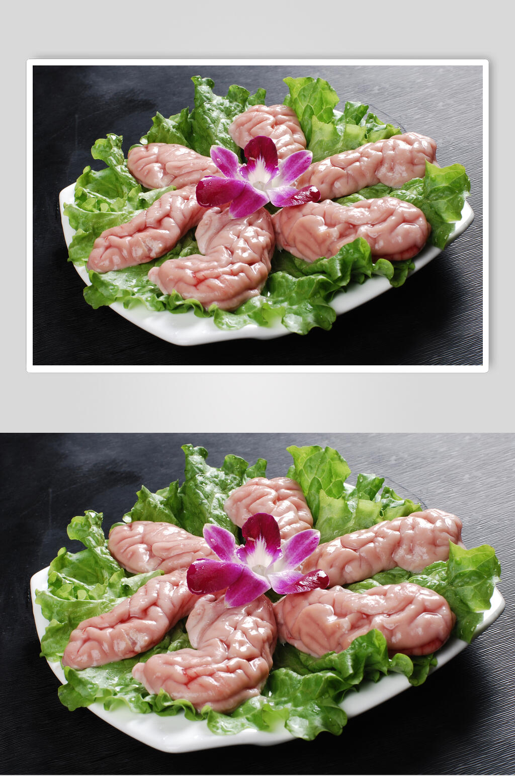 鲜脑花美食图片素材