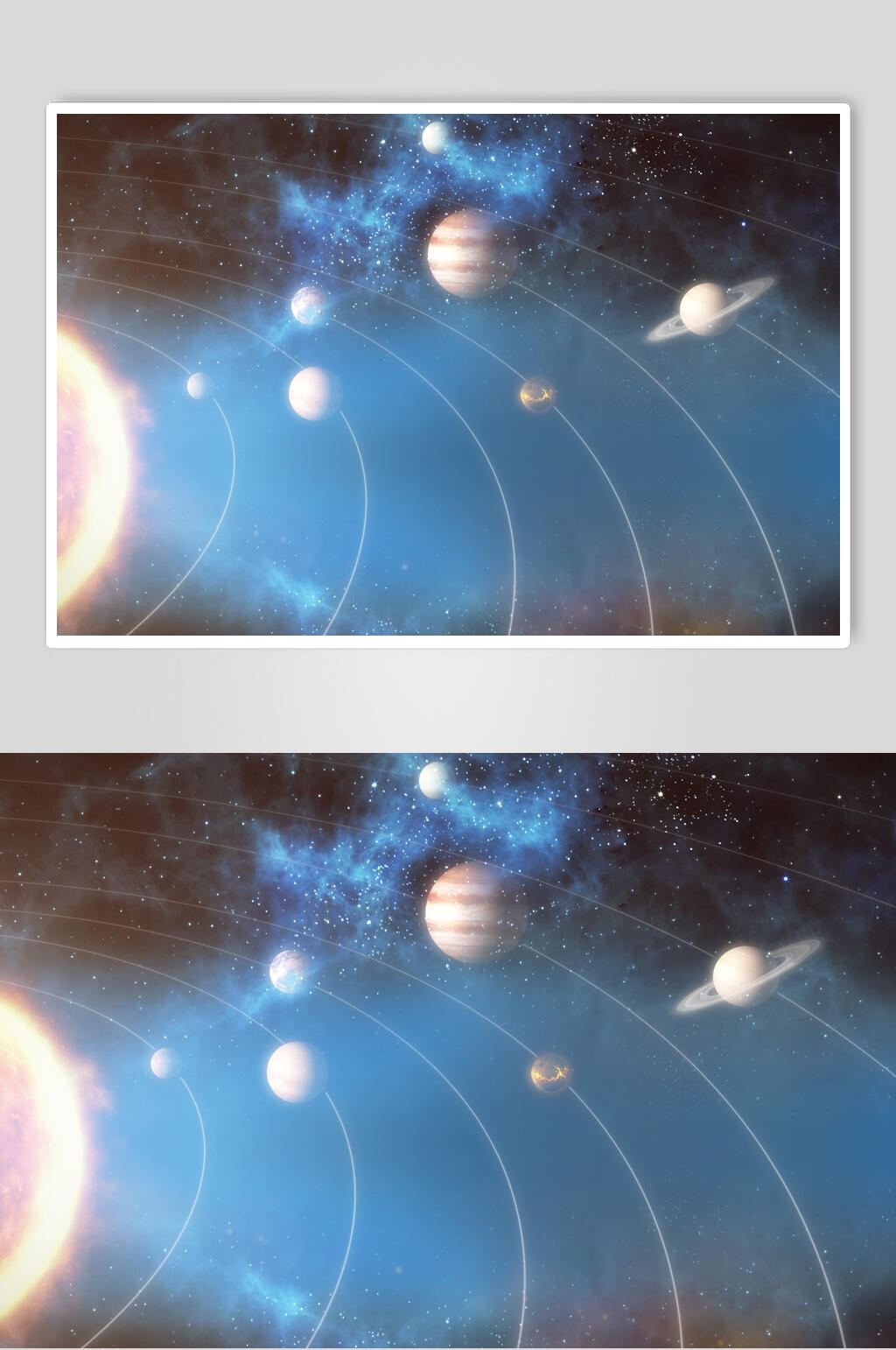 太空星球星系高清图片素材