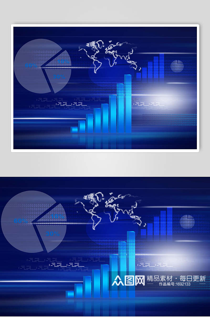 蓝色经典股票期货走势图高清图片素材