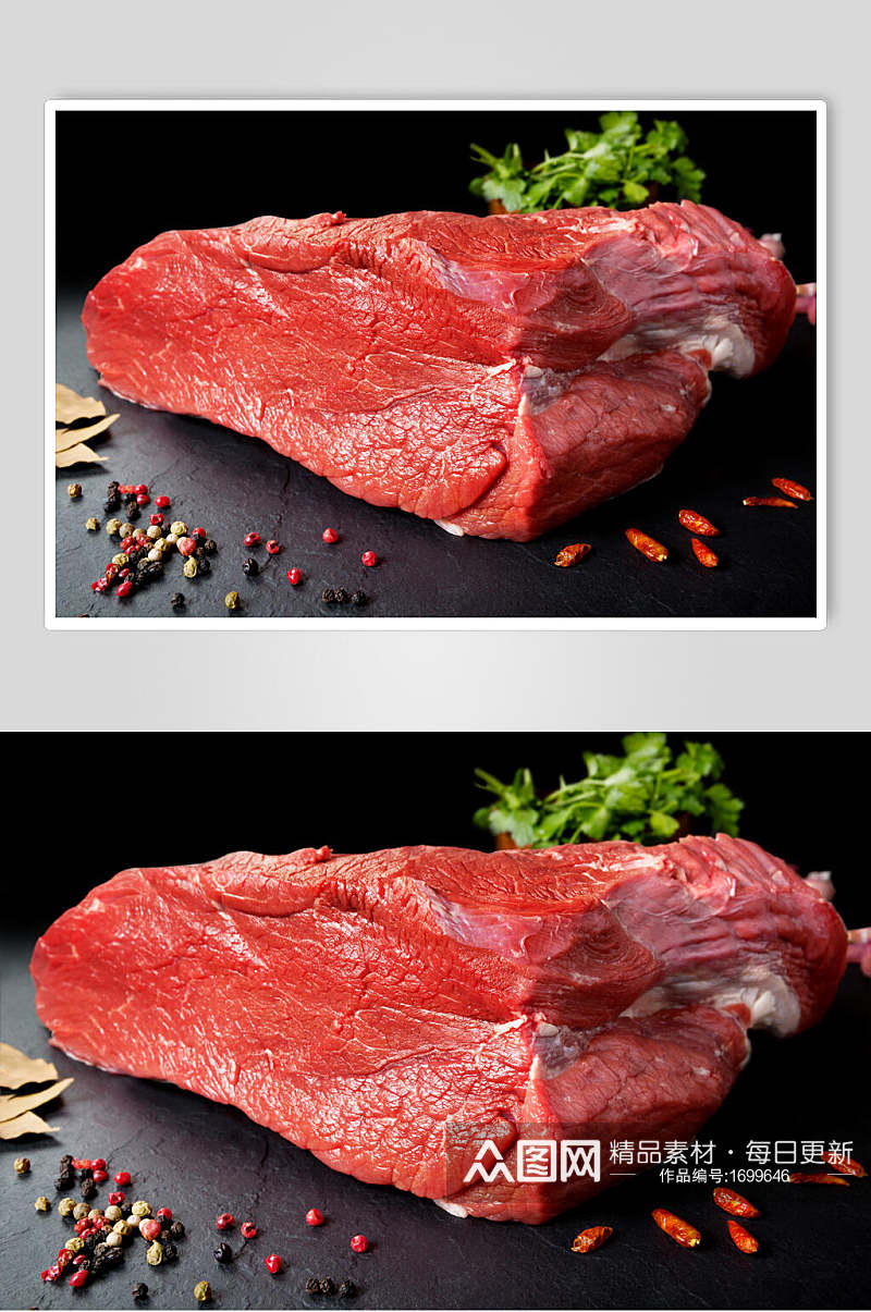 新鲜肉类牛肉食材图片素材
