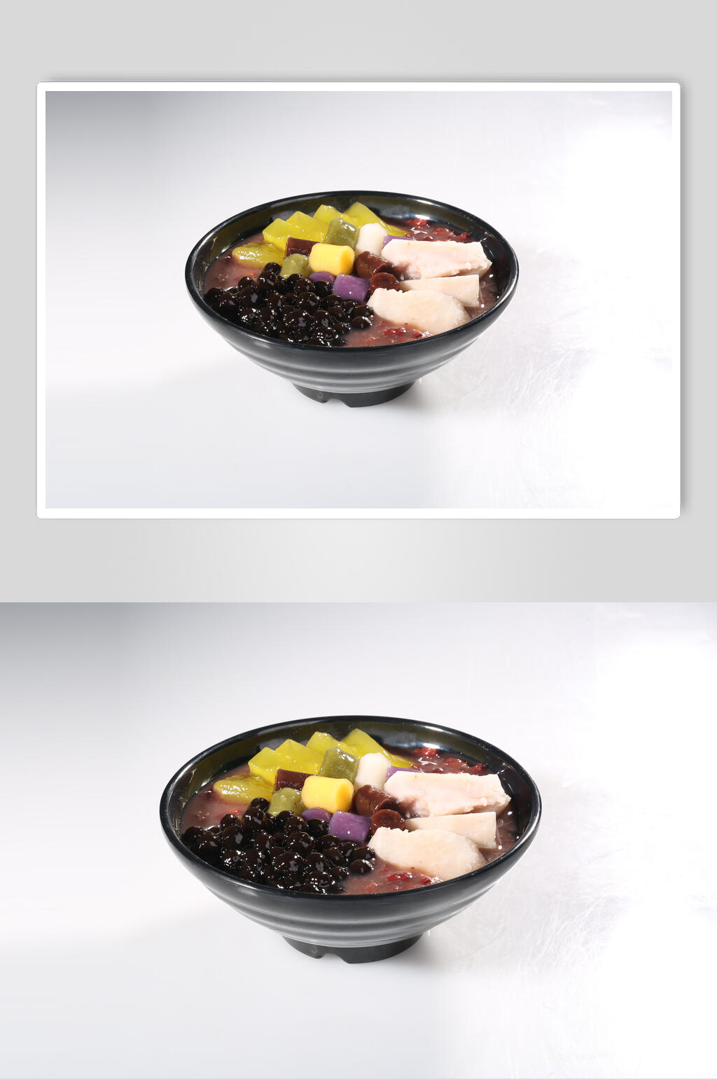 热芋圆号粉粿香芋珍珠美食摄影图片素材