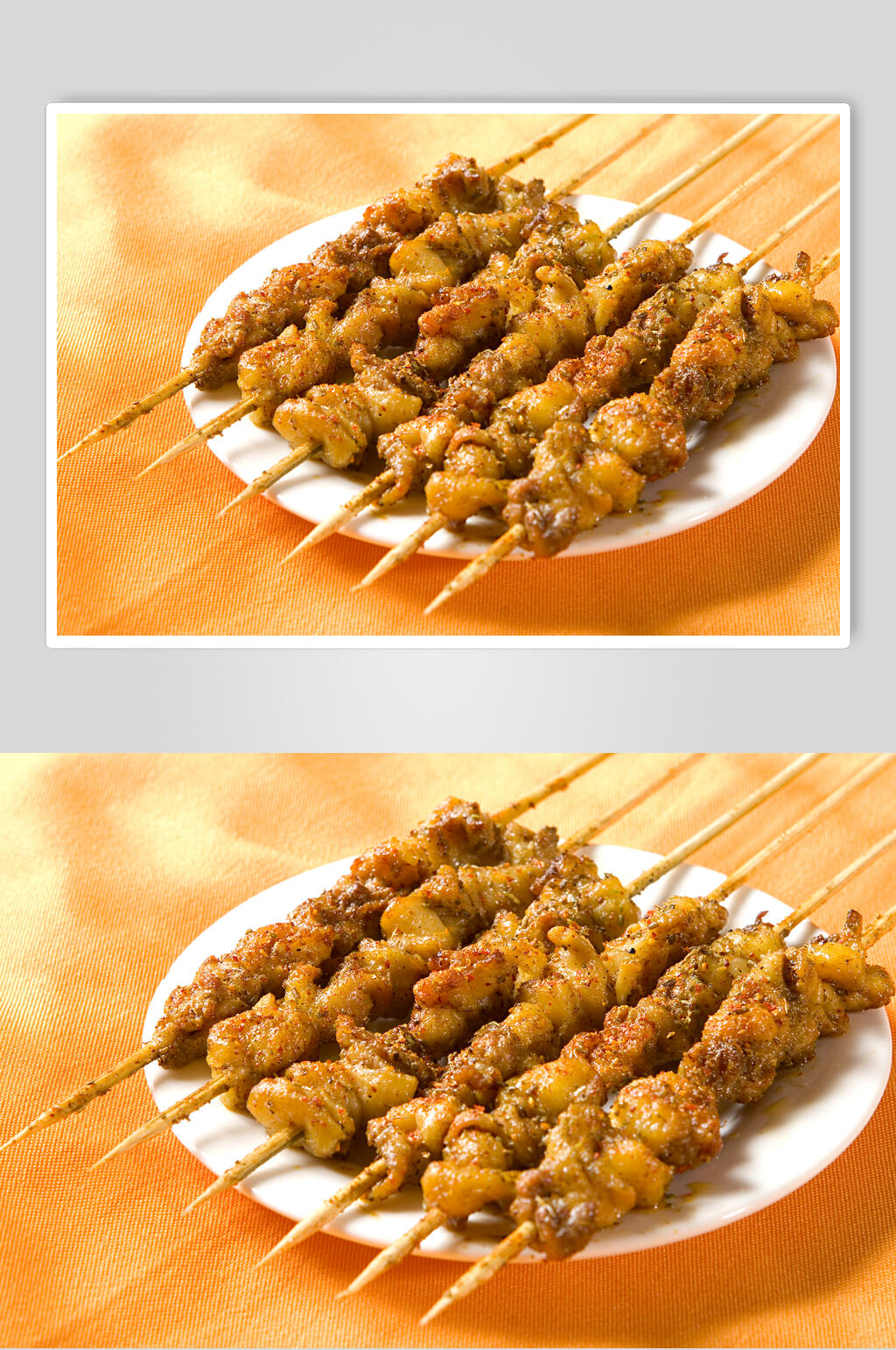 美味鲜香烧烤烤串高清图片素材
