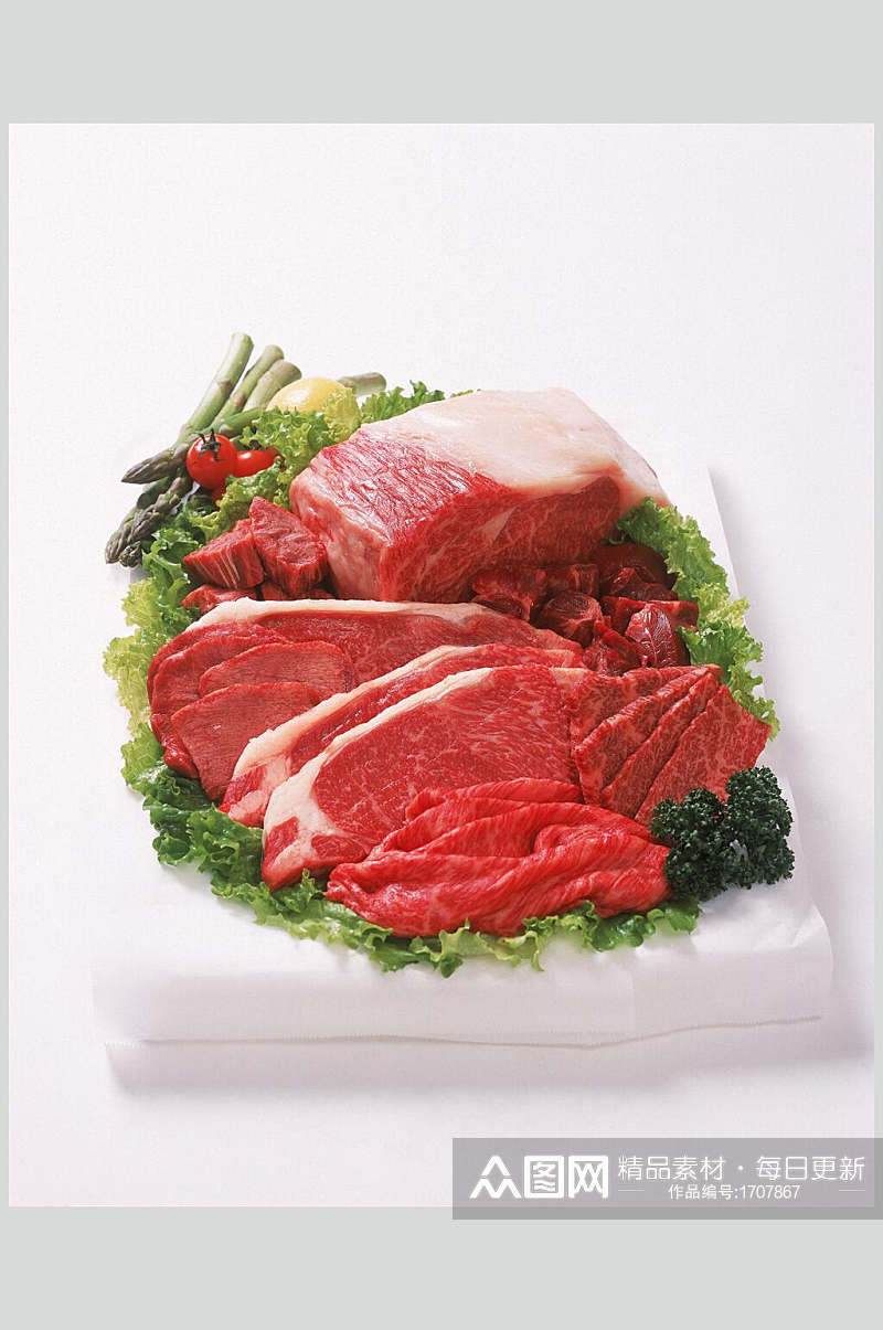进口肉类冻品高清图片素材