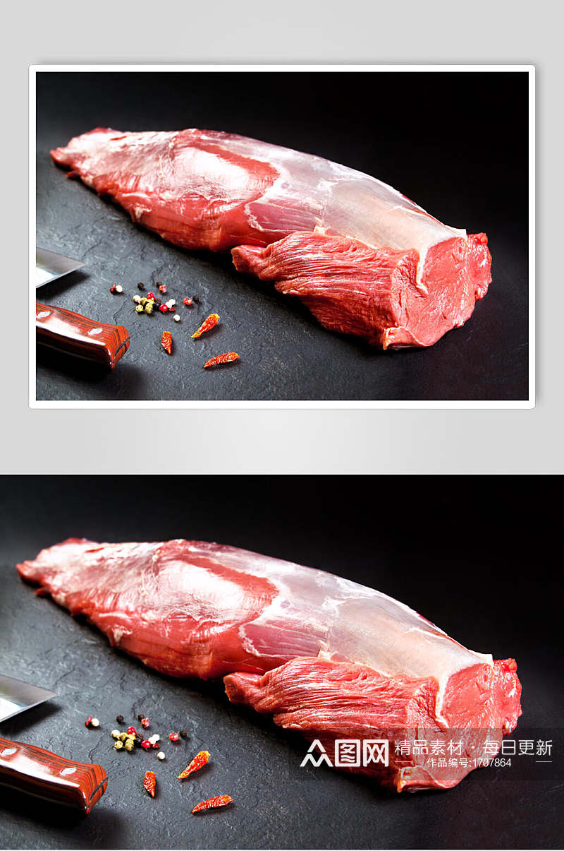新鲜肉类高清图片素材
