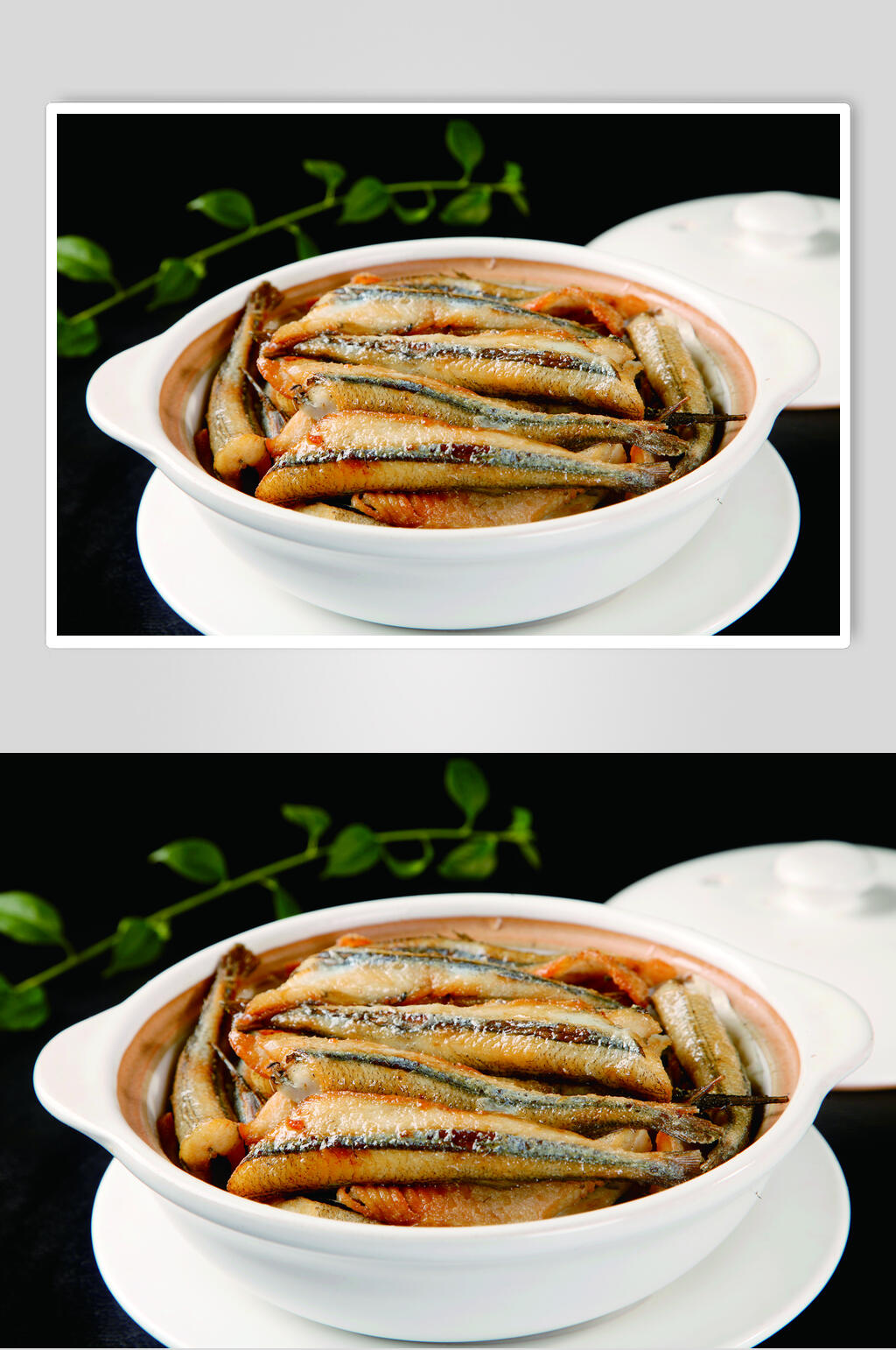 干锅银针鱼美食图片素材