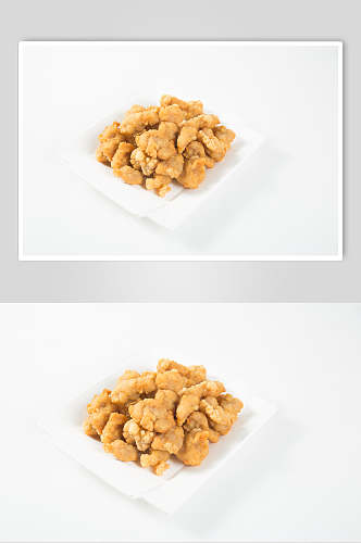 台湾盐酥鸡美食高清图片