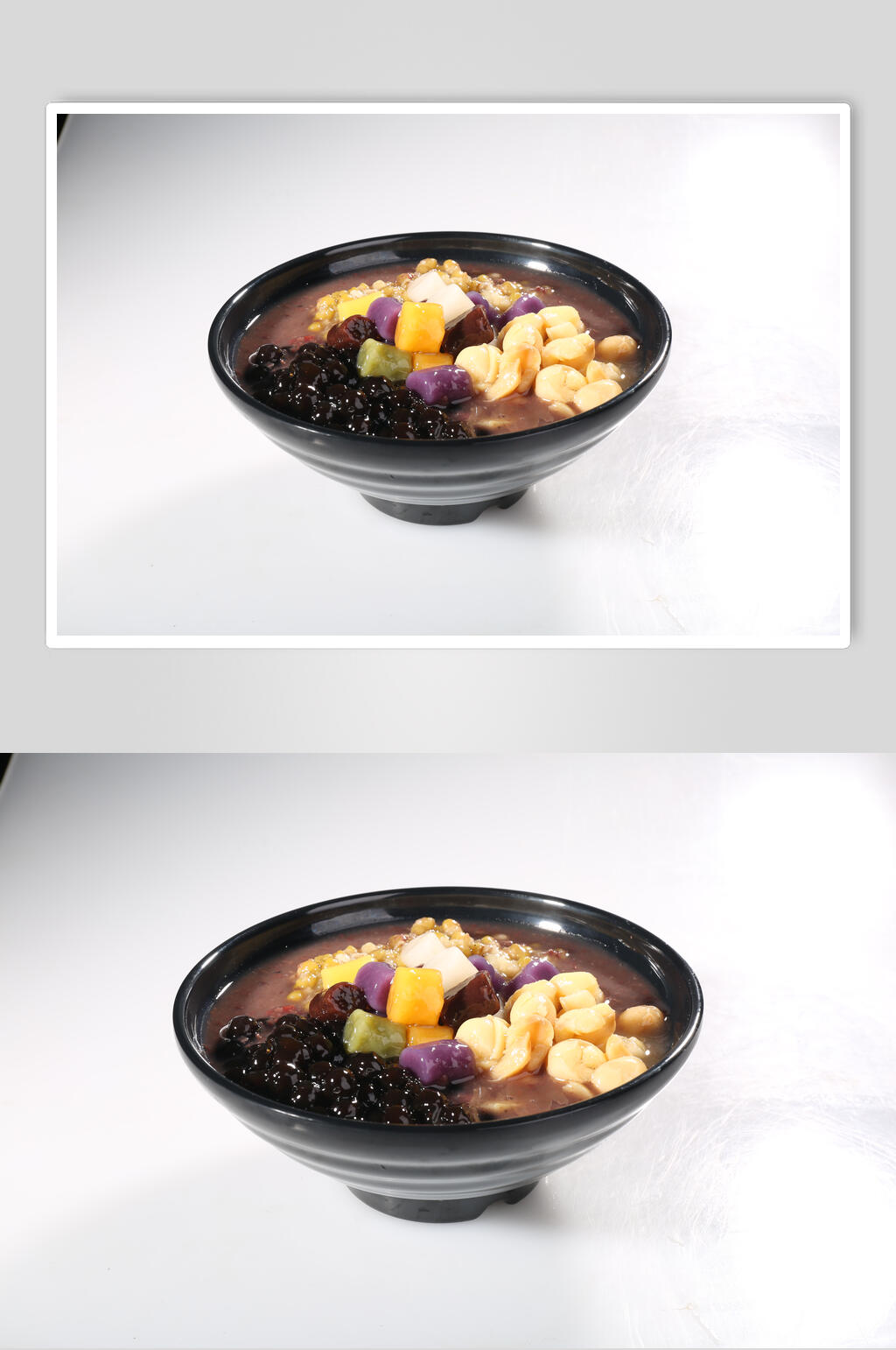 热芋圆号绿豆莲子珍珠美食高清图片素材