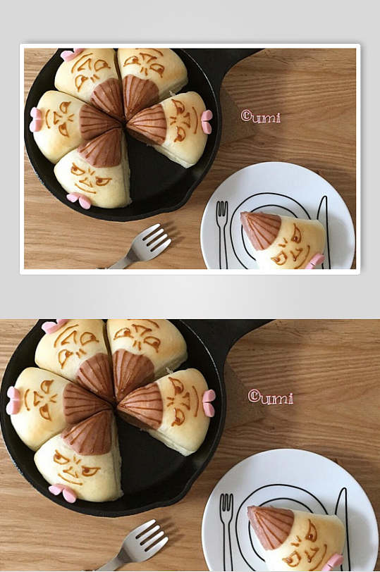招牌可爱蛋糕美食图片