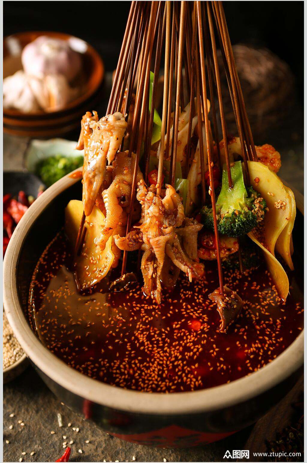 美味火锅串串高清图片素材