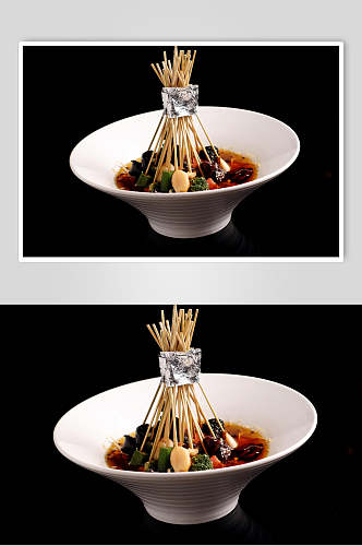 串串火锅美食图片