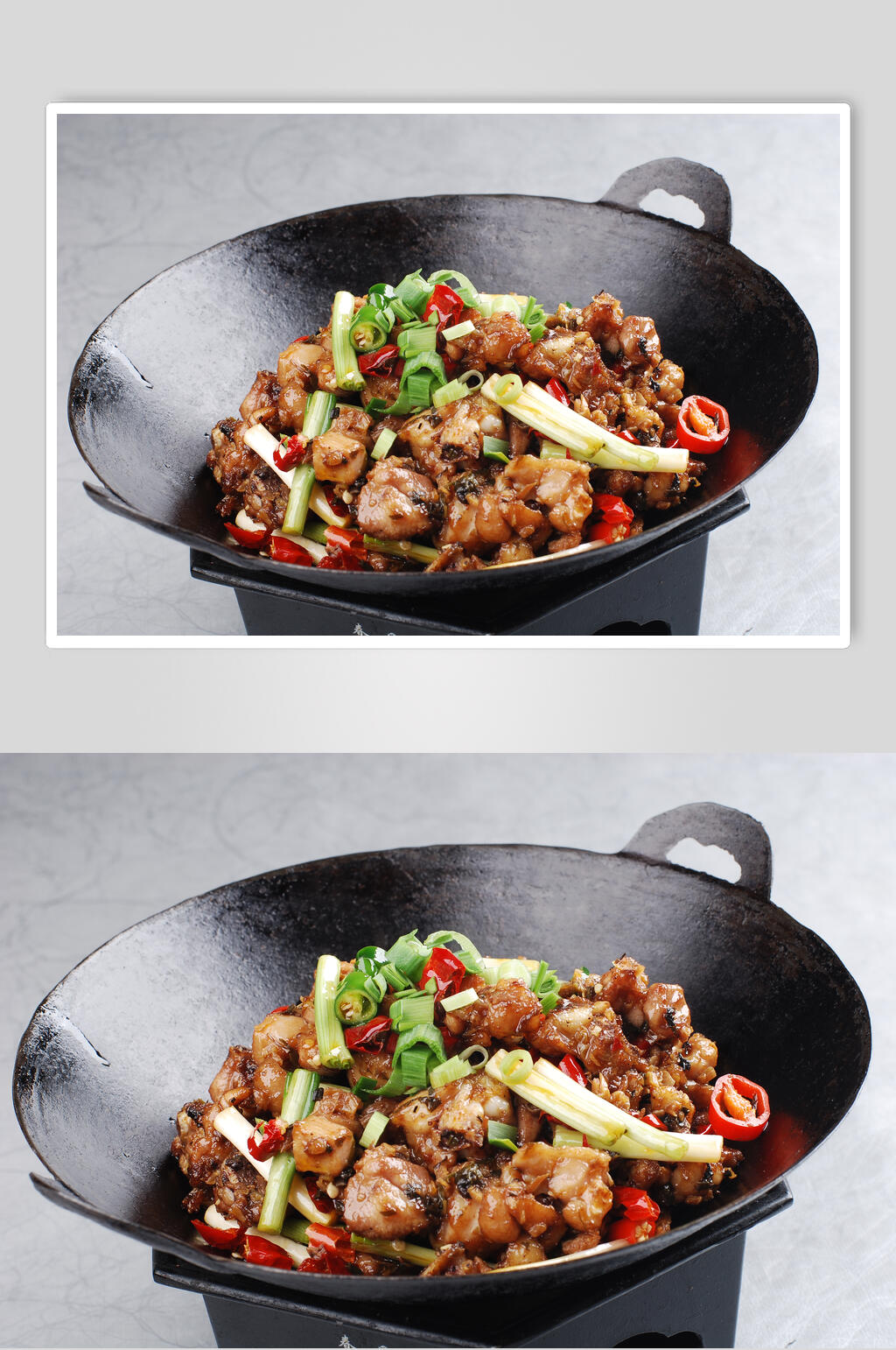 美味干锅外婆鸡美食图片素材