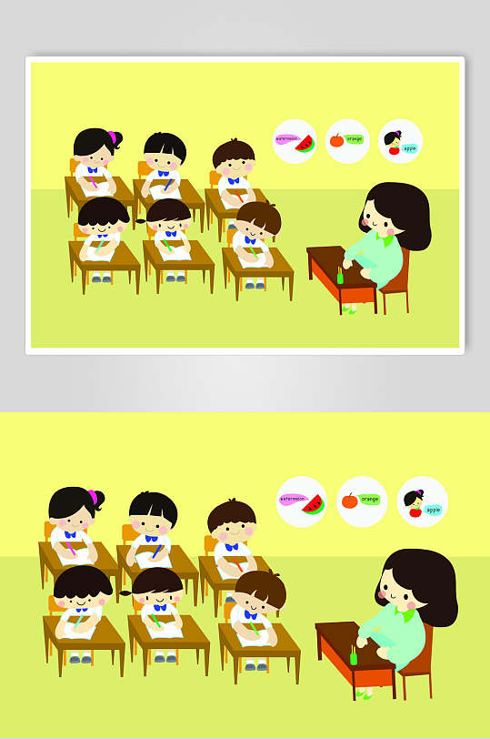 上学路上创意大气儿童安全教育ppt立即下载卡通开学季儿童小学生上学