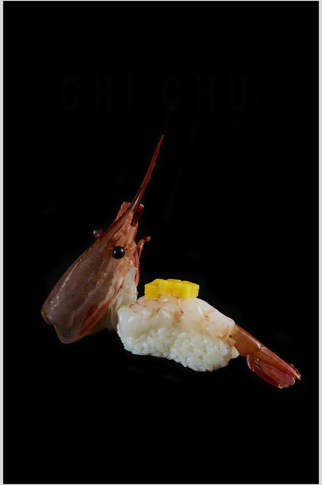 日式大虾寿司美食高清图片素材
