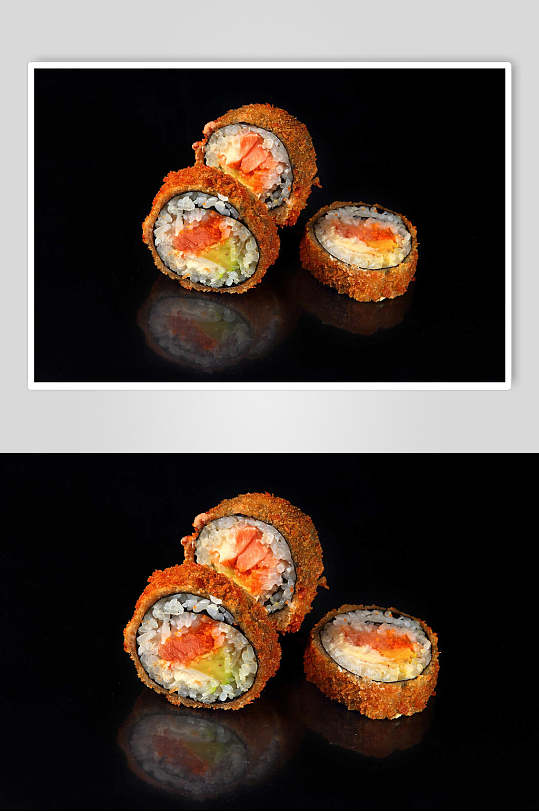 紫菜包饭寿司美食食品图片