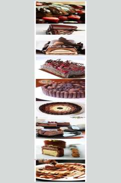 巧克力西式糕点甜品美食图片