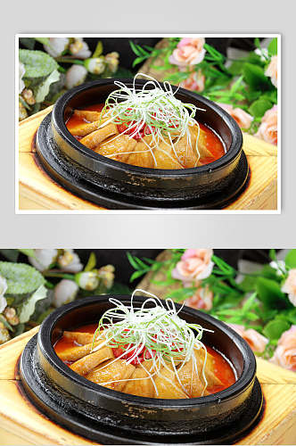 石锅豆腐餐饮美食图片