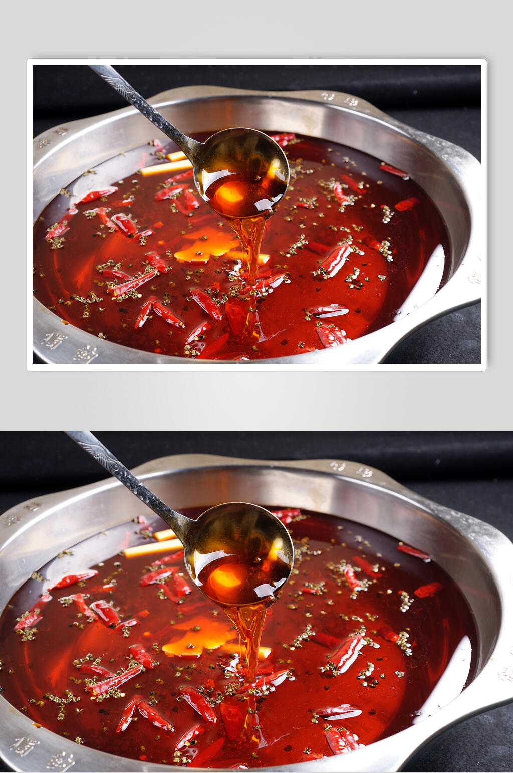 美味锅底独钓河鲜红锅高清图片素材