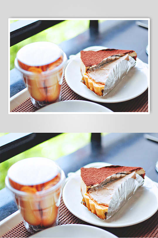 美味西式糕点奶茶食品图片