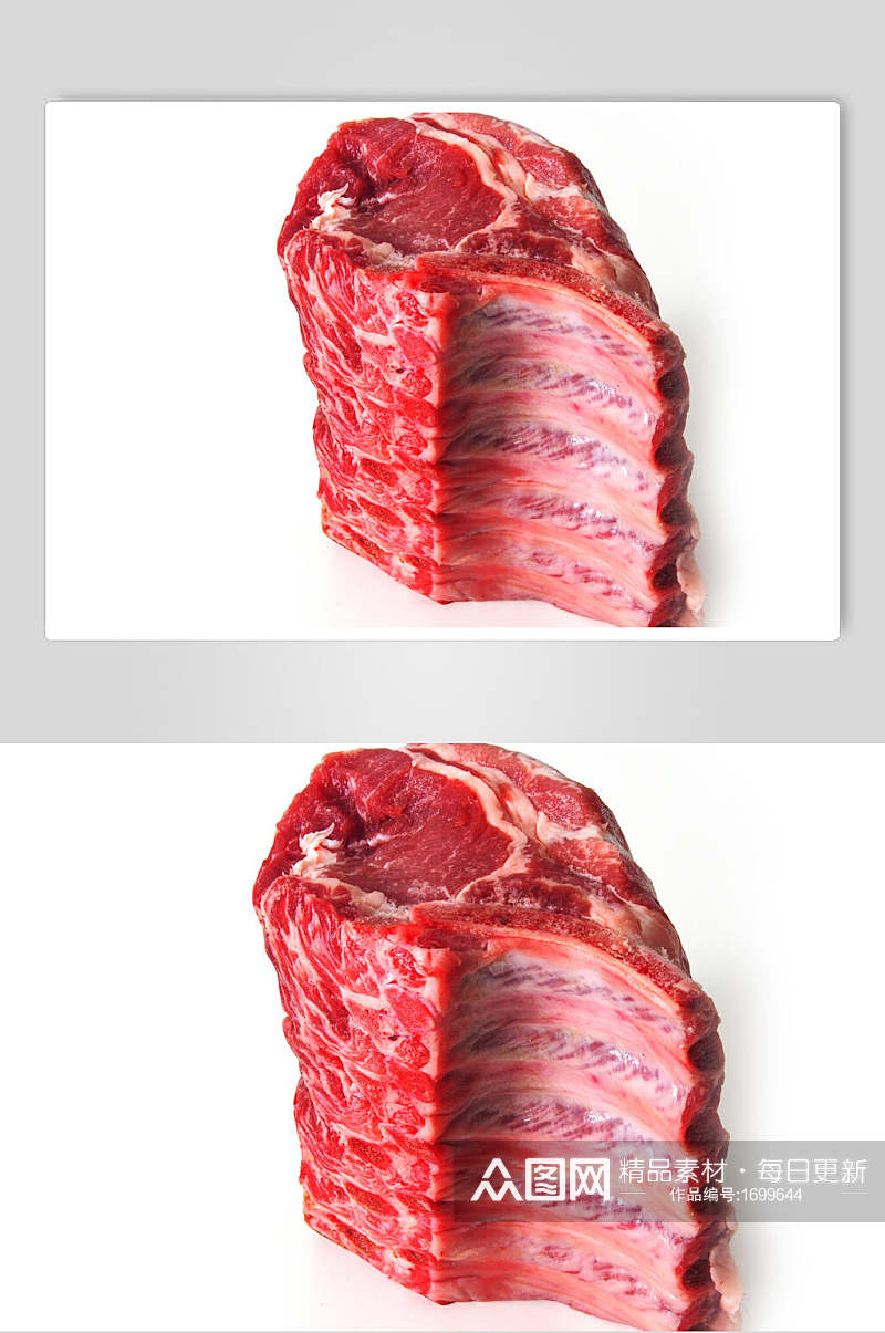 新鲜精品肉类排骨图片素材
