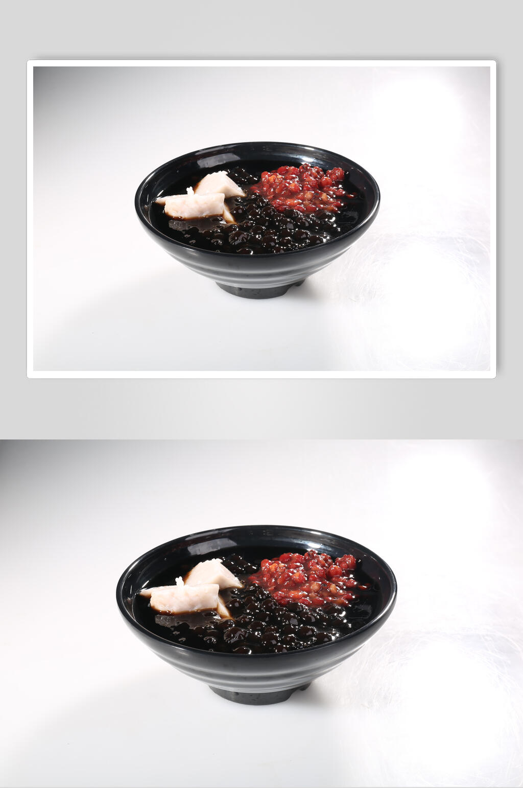 热仙草号香芋红豆珍珠美食摄影图片素材