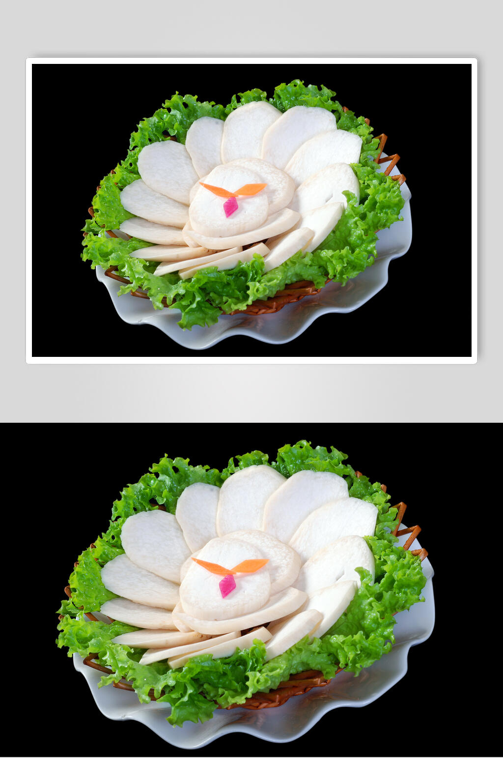 土豆片高清图片素材