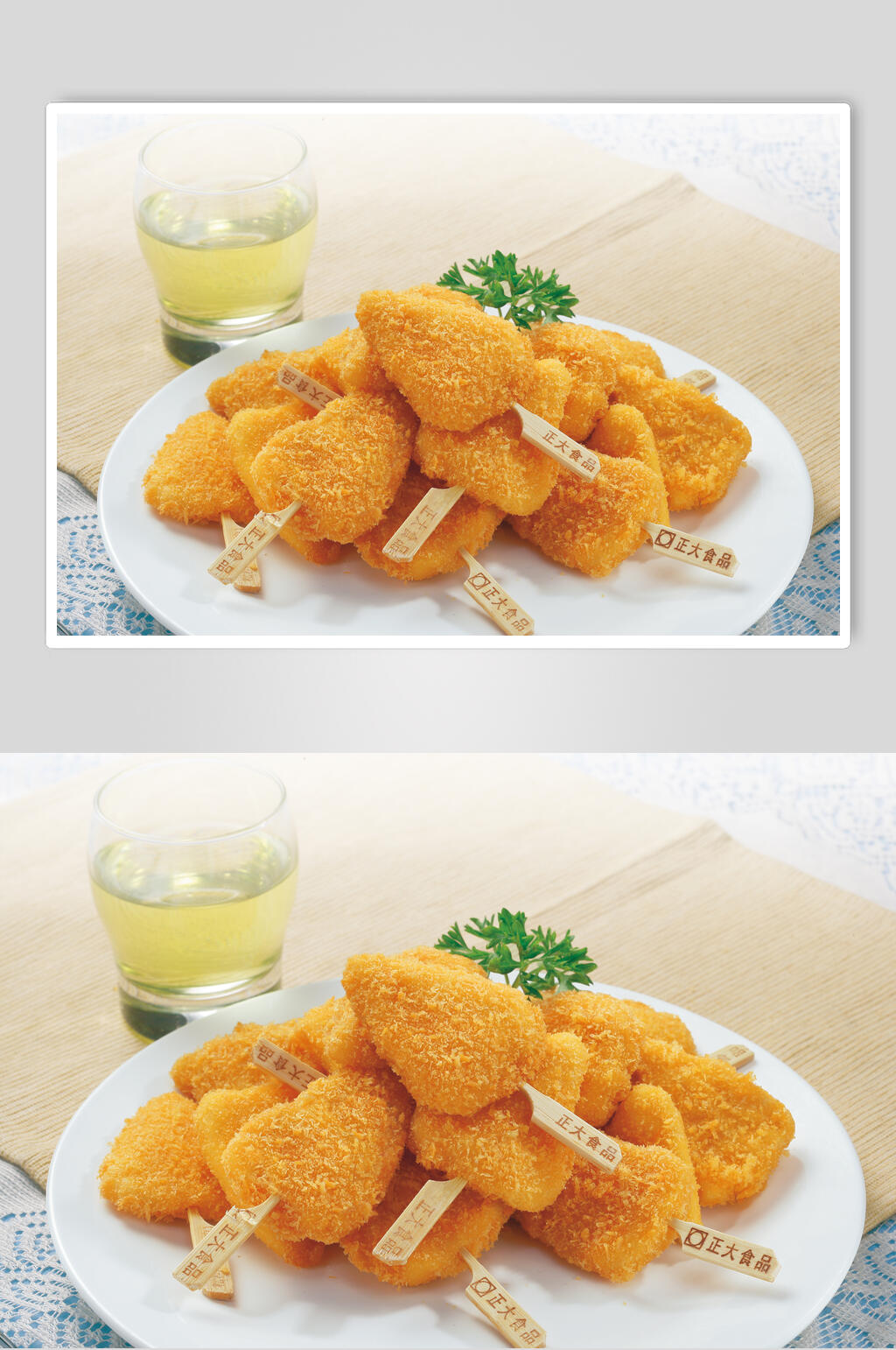 松树鸡柳美食摄影图片素材