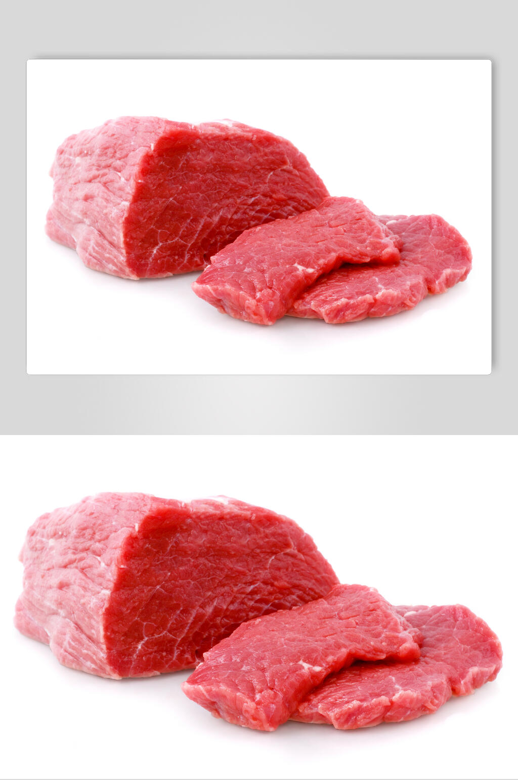 新鲜精品肉类精瘦肉食材图片素材