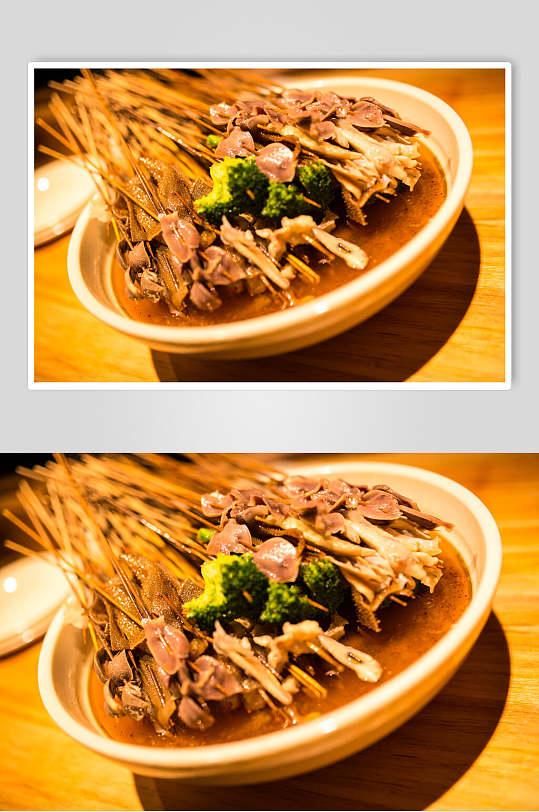 美味串串撸串美食图片