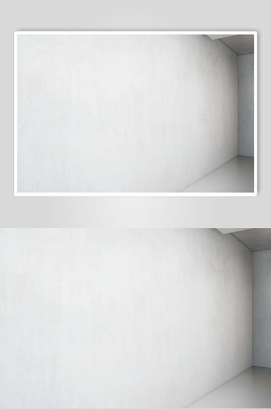 白墙办公室墙面样机效果图