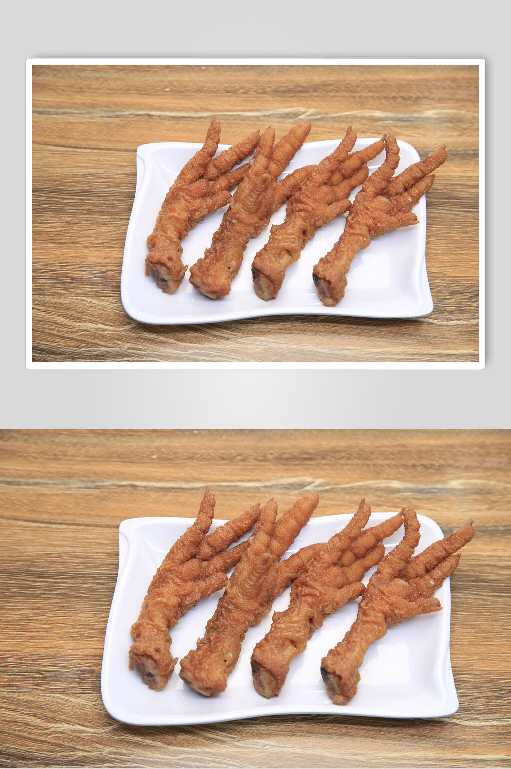 酥皮鸡爪美食摄影图片素材