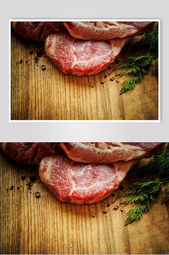 新鲜肉类餐饮食材高清图片
