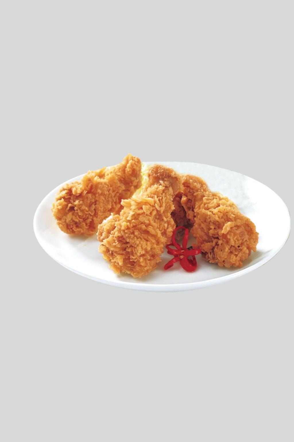 美味炸鸡翅根高清图片素材