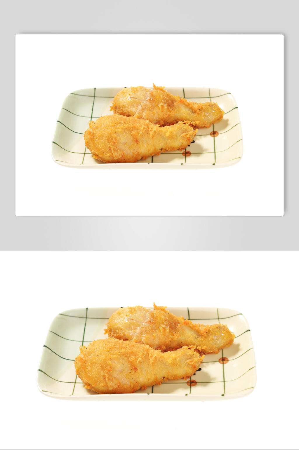 金黄炸鸡腿食品高清图片素材