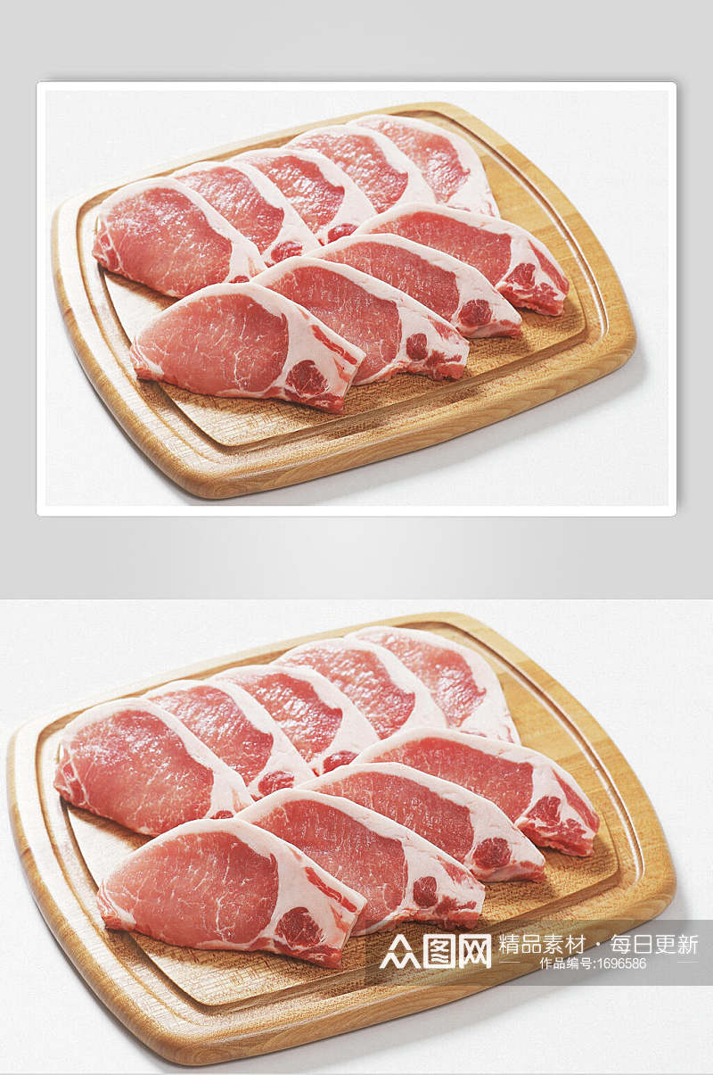 新鲜肉类食材高清图片素材