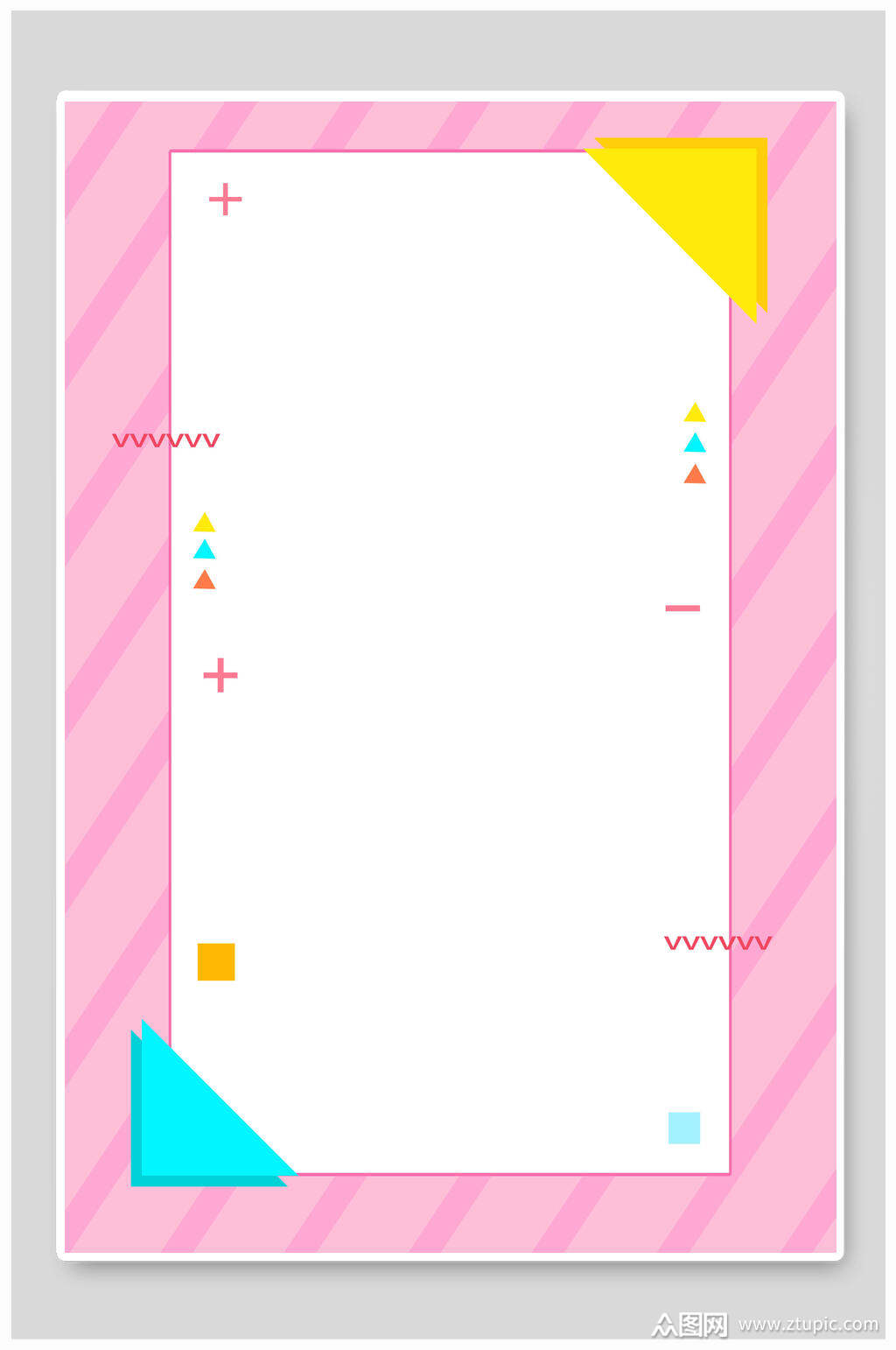 少女粉背景设计模板下载-编号1697063-众图网