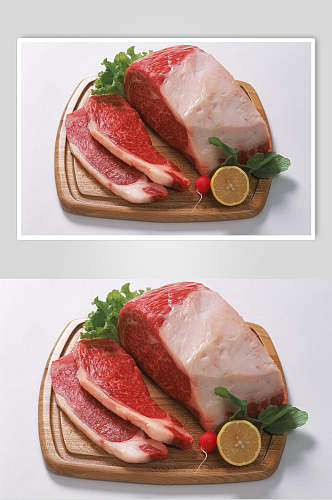 新鲜肉类猪肉牛肉图片