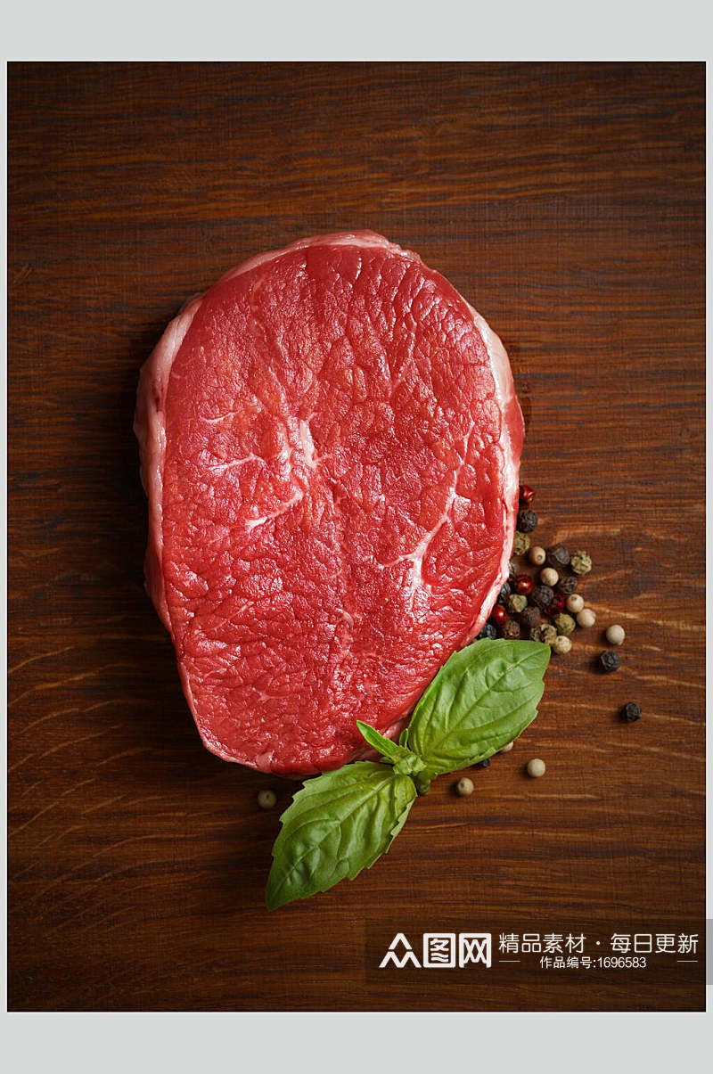 新鲜牛排肉类美食食品图片素材