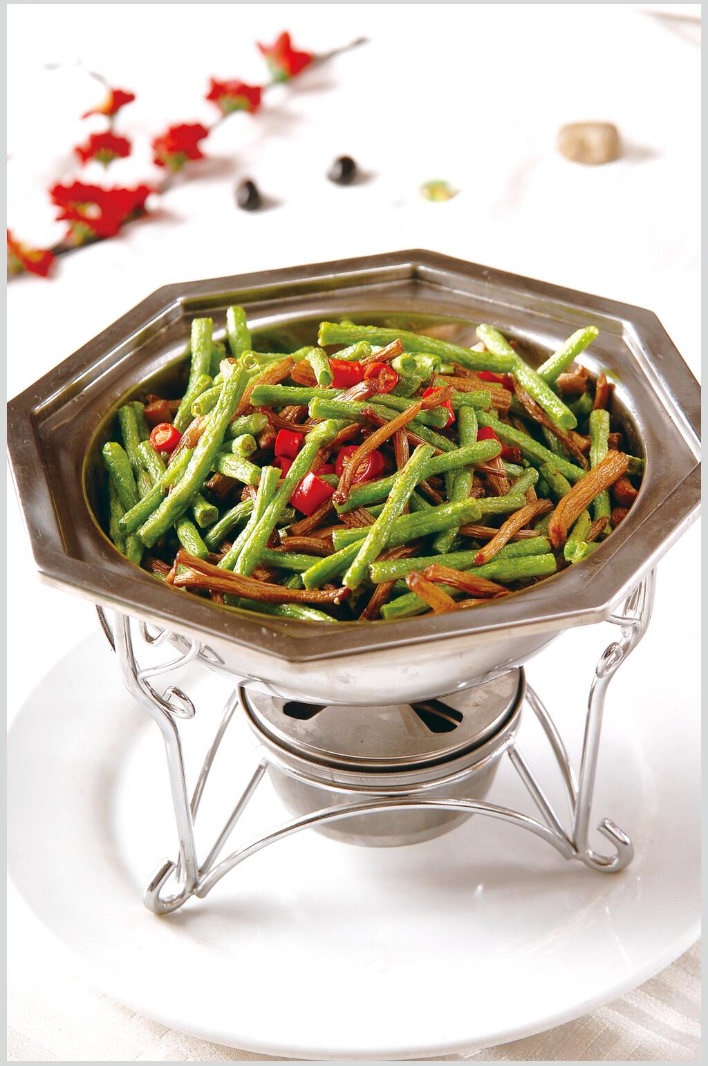 干锅两样美食图片素材