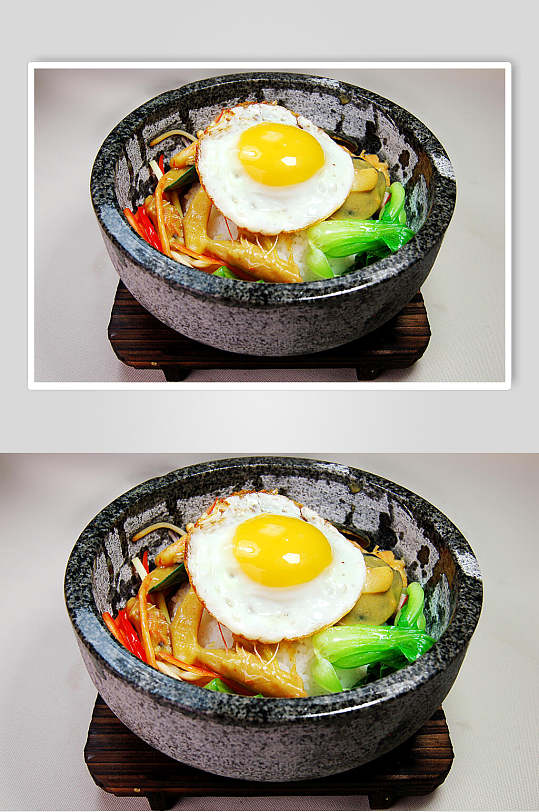 石锅拌饭餐饮美食图片