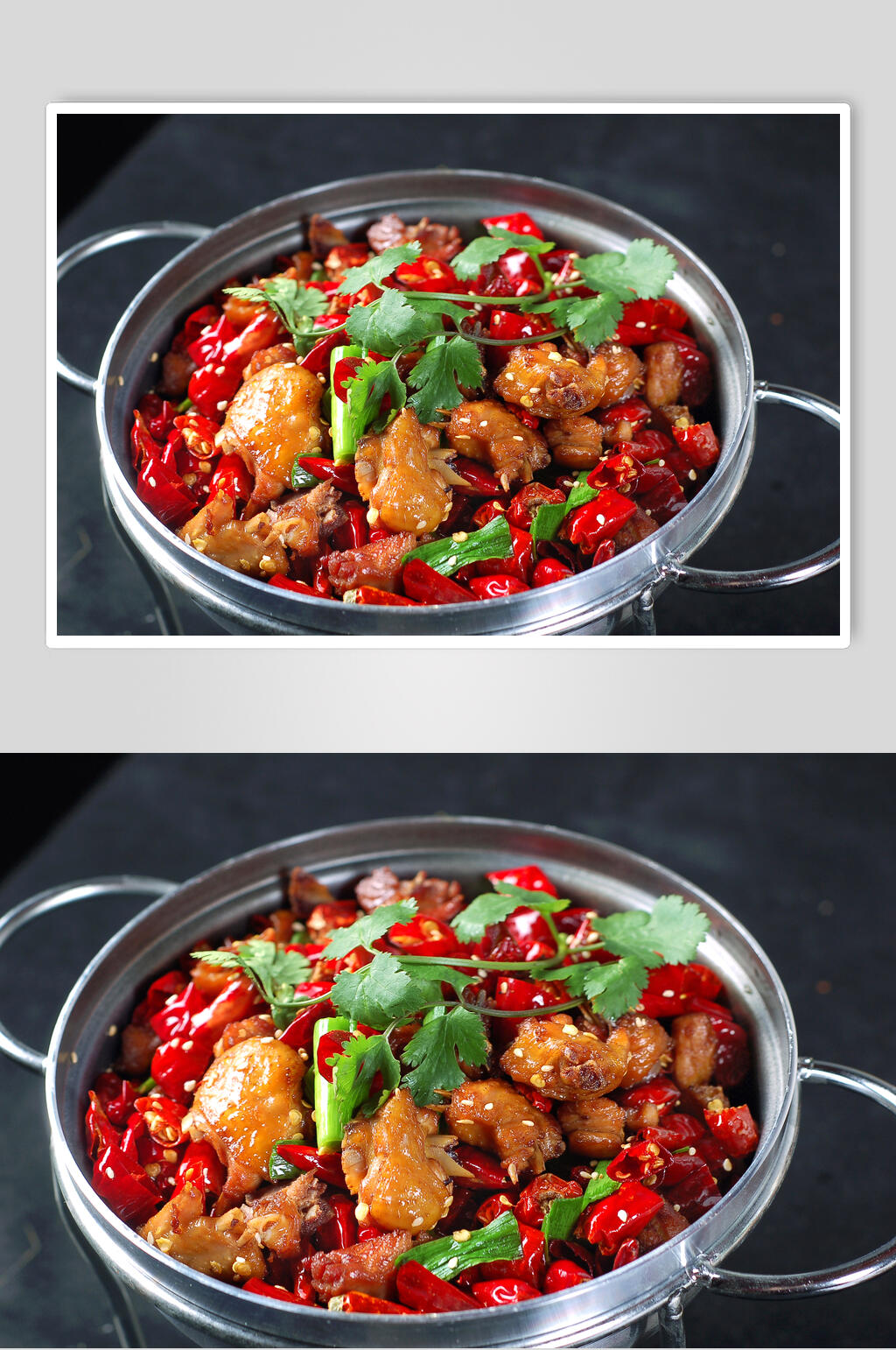 干锅鸡美食摄影图片素材